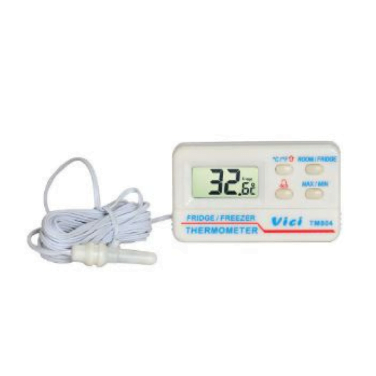 VICI TM 804 DIGITAL MIN MAX FRIDGE FREEZER THERMOMETER WHITE