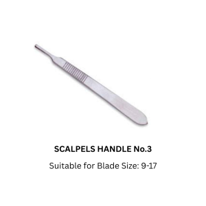 SCALPELS HANDLE No.3