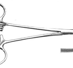 HALSTED MOSQUITO ARTERY FORCEP CURVED 13CM (5")