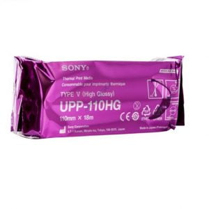 Alternative view of SONY UPP-110HG ORIGINAL  VIDEO PRINTER PAPER 110MM X 18M 12MM -1 ROLL