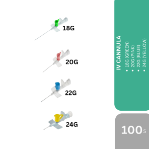 IV CANNULA -100'S/BOX