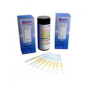 Alternative view of MISSION 10 PARAMETER URINALYSIS STRIPS 100s/BTL
