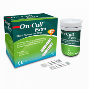 Alternative view of ON CALL EXTRA TEST STRIPS 2 X 25s