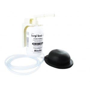 STERILINE FOAMSCRUB DISPENSER WITH FOOT PUMP
