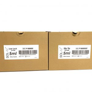 Alternative view of SOL-M SYRINGES (LUER LOCK) 100s/BOX