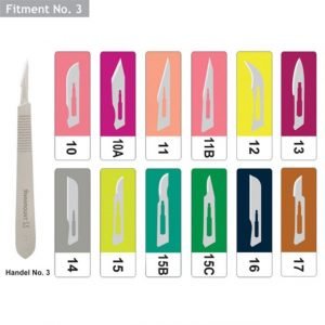 Alternative view of SURGICUT SURGICAL BLADES 100s/ Box