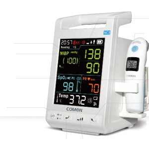 Alternative view of COMEN NC3 VITAL SIGN MONITOR