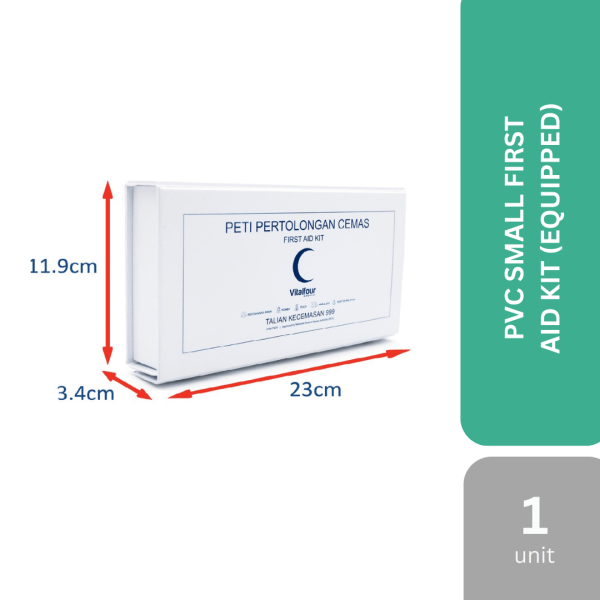 PVC FIRST AID KIT (EQUIPPED)