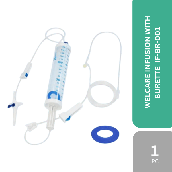 WELCARE INFUSION WITH BURETTE IF-BR-001