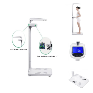 Alternative view of BERYL DIGITAL ADULT WEIGHING SCALE WITH ULTRASONIC HEIGHT ROD BYH01