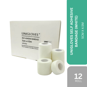 Alternative view of UNIGLOVES SELF ADHESIVE BANDAGE (WHITE)