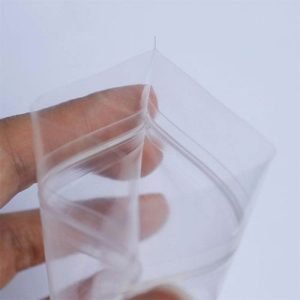 Alternative view of EMPTY MEDICINE TRANSPARENT POUCH -100s (ZIPPER)