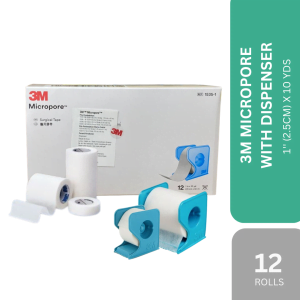 Alternative view of 3M MICROPORE SURGICAL TAPE WITH DISPENSER