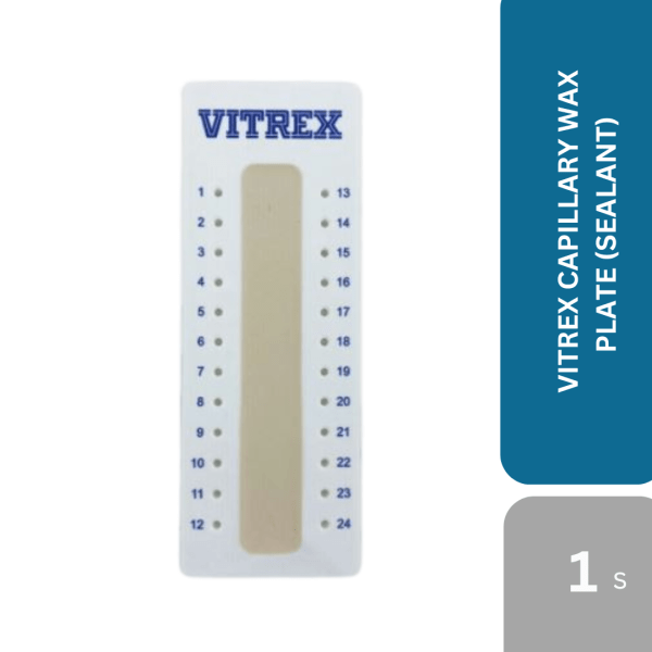 VITREX CAPILLARY WAX PLATE (SEALANT) 1s