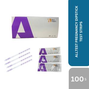 ALLTEST PREGNANCY DIPSTICK TEST STRIPS 100's