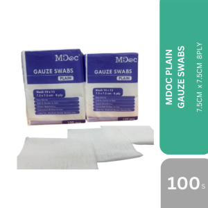 Alternative view of MDOC PLAIN GAUZE SWABS 8PLY 100s