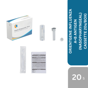 ORIENTGENE INFLUENZA A+B ANTIGEN (NASOPHARYNGEAL) CASSETTE 20s/BOX