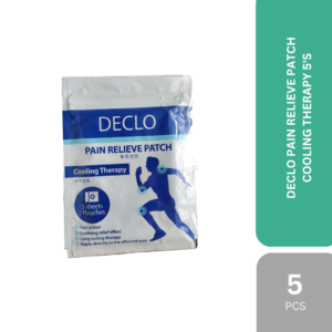 DECLO PAIN RELIEVE PATCH COOLING THERAPY 5'S