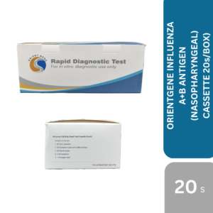 ORIENTGENE INFLUENZA A+B ANTIGEN (NASOPHARYNGEAL) CASSETTE 20s/BOX