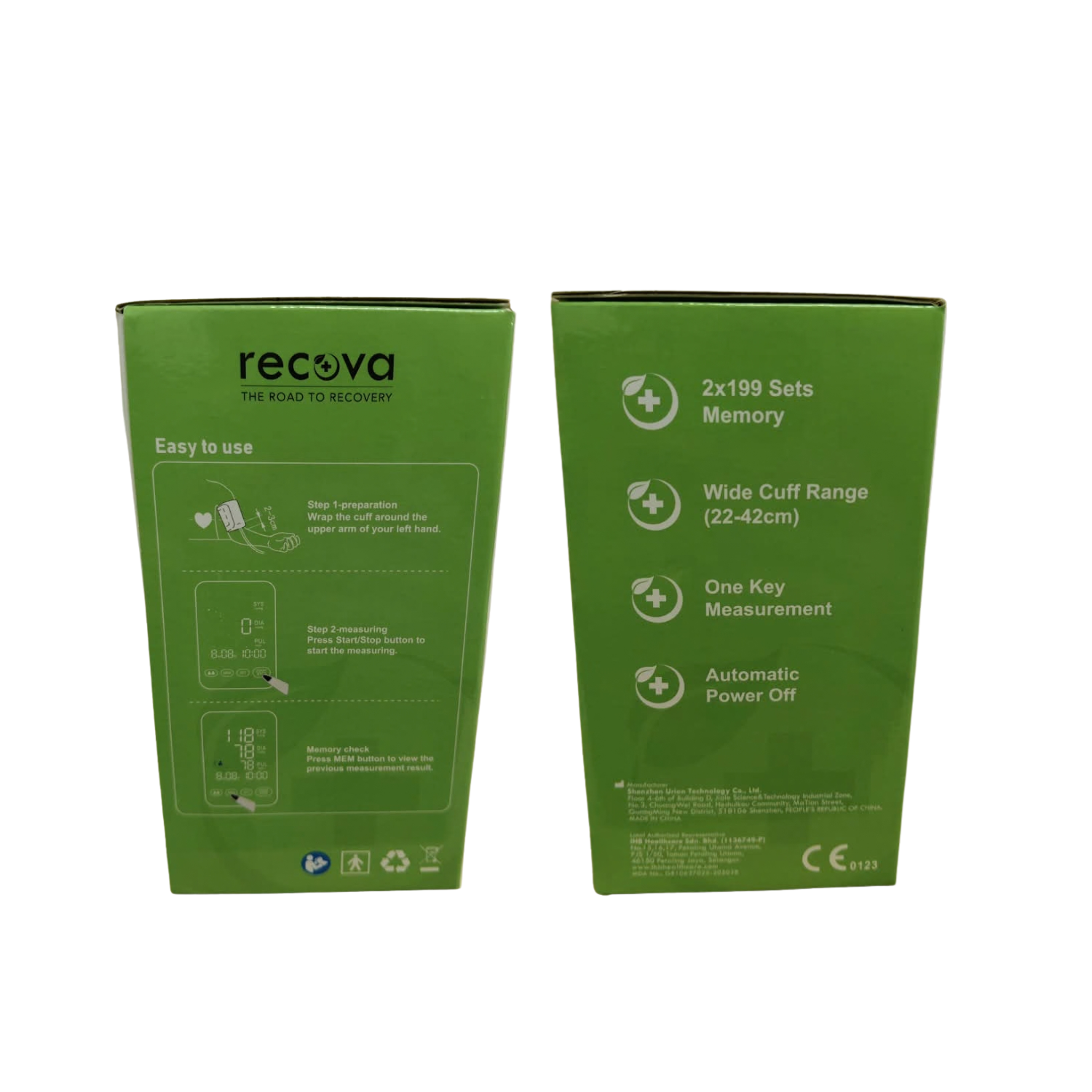 RECOVA U81CH BLOOD PRESSURE MONITOR - Image 5